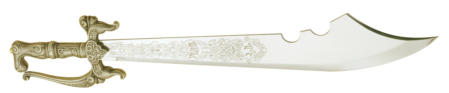 Espada tipo alfanje árabe