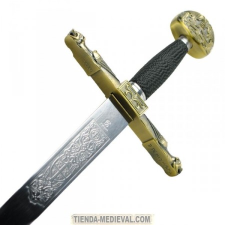 espada carlomagno 450x450 - Las Espadas Montantes y Mandobles