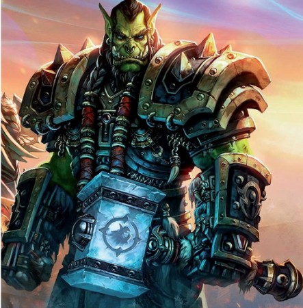 Orco World of Warcraft 443x450 - Espada Rey Lich Warcraft