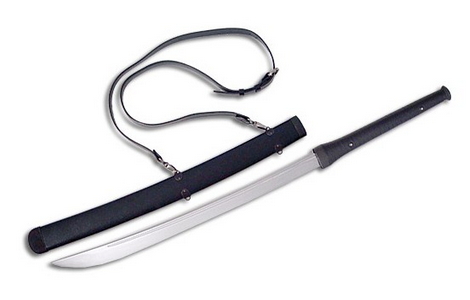 Espada Banshee con vaina - Espada punta roma y puntiaguda