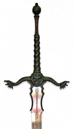 Espada Elfa Negra Luis Royo (empuñadura)