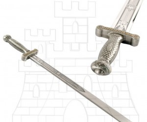 Espada legiones romanas en plata