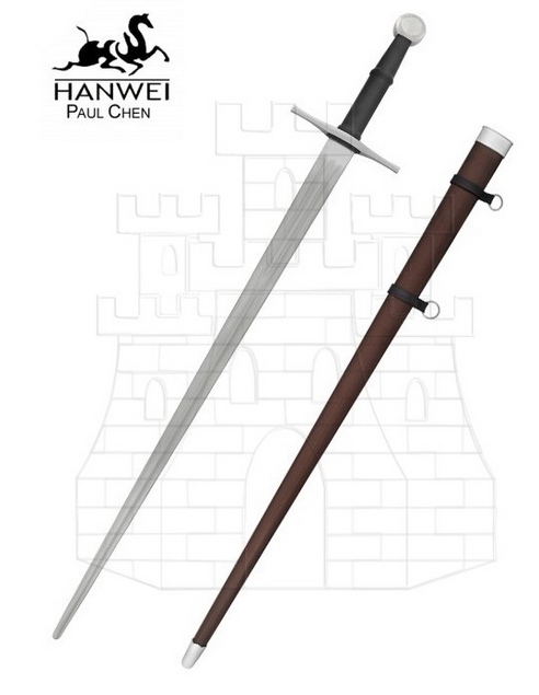Espada entrenamiento Albrecht mano y media - Diferencia entre las espadas a dos manos, una mano y mano y media