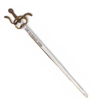 Espada Rey Felipe II tamaño natural - Espada de Felipe II