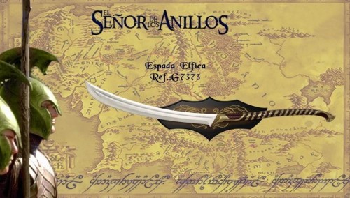 Espada Elfica del señor de los anillos