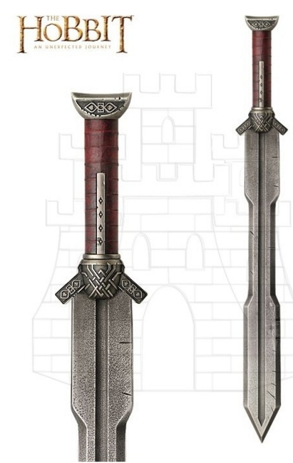 Espada Kili The Hobbit - Espadas de El Señor de los Anillos con Licencia