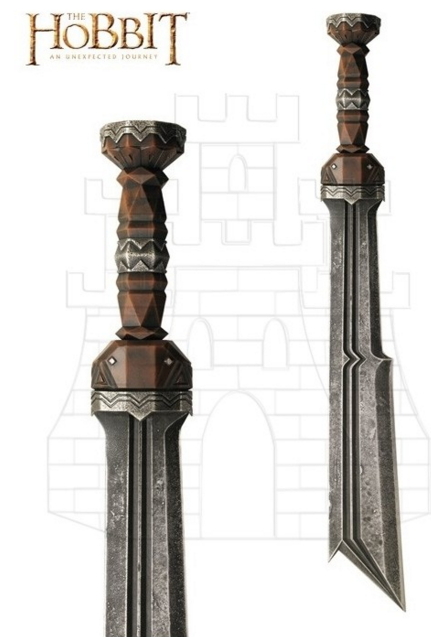 Espada de Fili The Hobbit - Espada Original Glamdring de El Hobbit