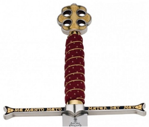 Espada de los Reyes Católicos - Espectaculares Espadas con motivos América