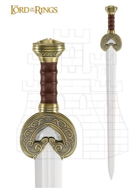 Herugrim Espada Rey Theoden del Hobbit - Las espadas más famosas del cine