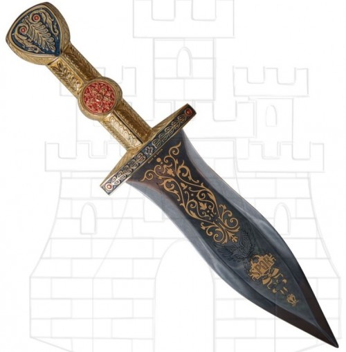 Daga Romana Oro - Espada Legiones Romanas
