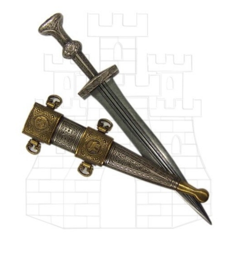 Daga romana de la época de Julio César - Roman Pugio: the dagger that forged the legionary's identity