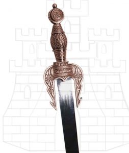 Espada kabila árabe bronce