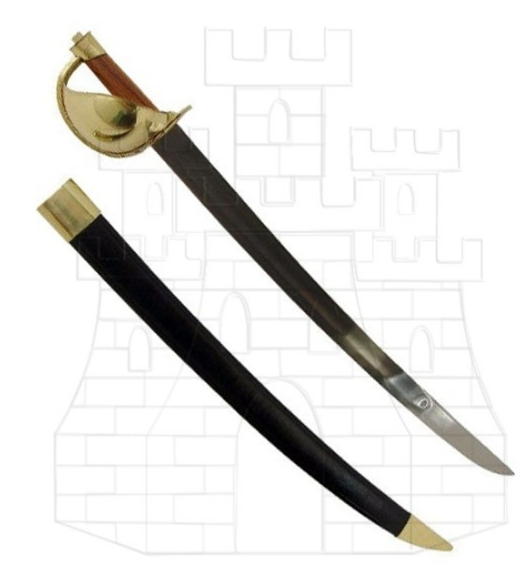 Espada Pirata Funcional - Espada Funcional Cruz con Escudo
