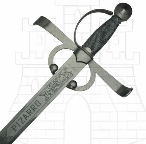Espada Francisco Pizarro rústica 1 - Spade rustiche: guida completa su estetica, storia e come scegliere la tua
