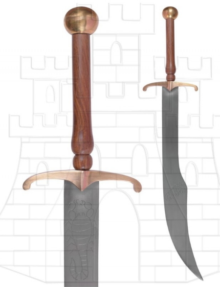 CIMITARRA ESCORPION - Tipos de espadas árabes: cimitarra, kabila, jineta y alfanje