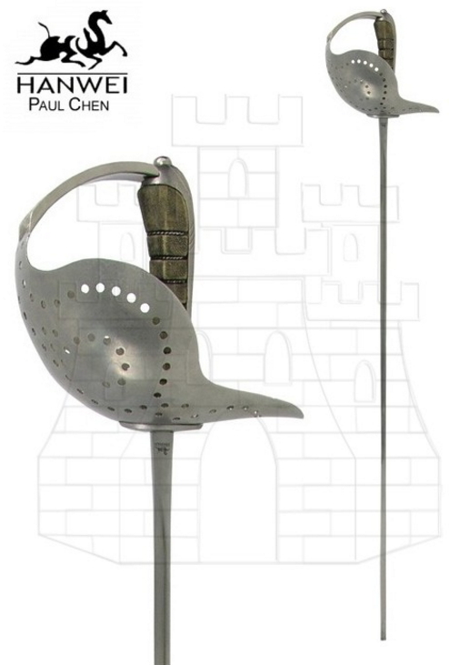 Sable Pecoraro cazoleta - Sable de caza alemán del año 1600