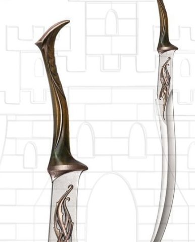 Espada del Ejército de Mirkwood Hobbit