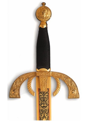 Espada Duque de Alba dorada - Espadas del Gran Duque de Alba
