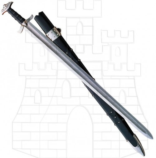 Espada Vikinga Acero Damasco