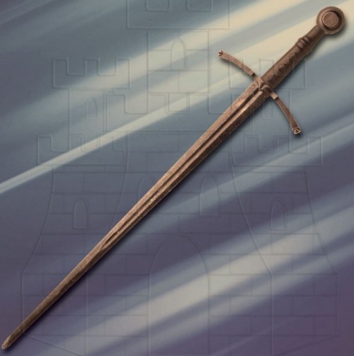 Espada Agincourt mano y media de combate afilada - Espada Enrique V de Inglaterra