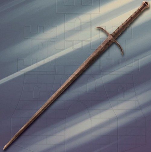 Espada Bosworth larga de combate afilada - Cuchillos históricos y de época
