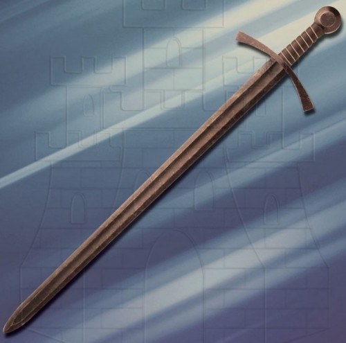 Espada medieval Acre combate 1 mano afilada - Tipos de Espadas de Combate