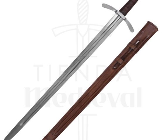 Espada de los Cruzados con vaina