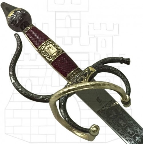Espada Colada Cid Lujo - Espadas con bellos decorados