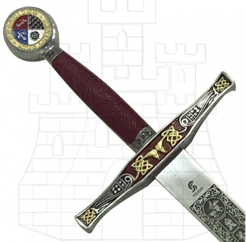 Espada Excalibur decorada