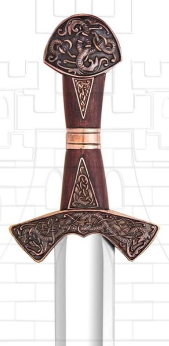 Espada vikinga Suontaka pomo - Espada Vikinga Hedeby del Siglo IX