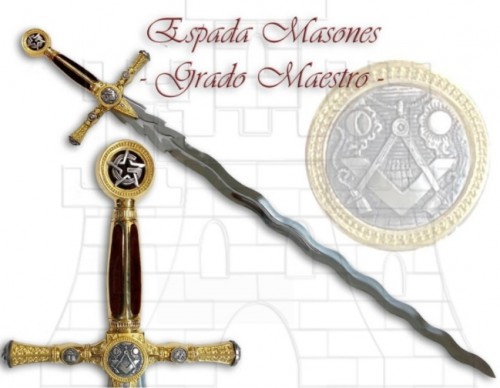 Espada Masones Grado de Maestro