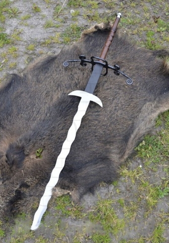 Espada Flamígera Espada 2 manos flamígera 147 cms - Espada Flamígera