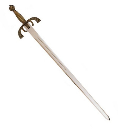 Espada Duque de Alba puño costillas - Espadas puño costillas