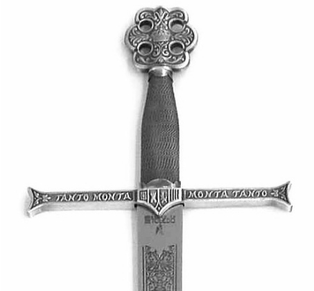 Espada Reyes Católicos rústica