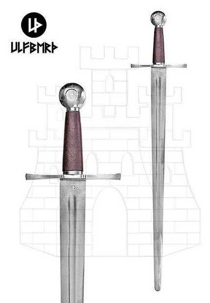 Espada medieval una mano funcional Ulfberth - El pomo de las espadas funcionales
