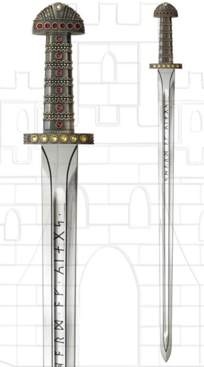 Espada de los Reyes Serie Vikingos - Hacha y Azuela Floki Oficial Serie Vikingos