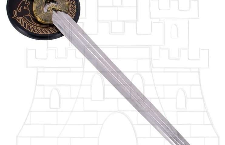 Espada Fantástica con soporte pared 1