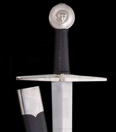 Espada Cruz Funcional con Escudo - Espada Funcional Cruz con Escudo