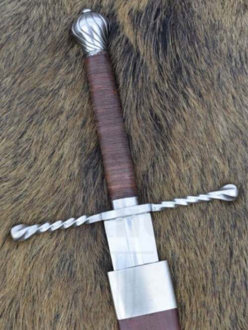 Espada Bastarda con vaina funcional - Espada Rey Vikingo con Vaina