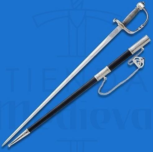 Espada de Cortejo para vestir siglos XVII XVIII - Espada Vikinga Siglos IX-X