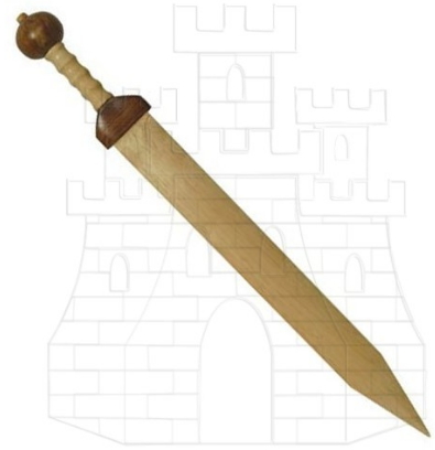 Tipos de Gladius Romanas 11 Espada Gladius de madera