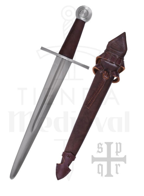Daga Caballero Medieval funcional - Espadas y Dagas Barbarian