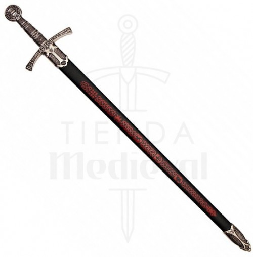 Espada Medieval León Rampante Francia Siglo XIV