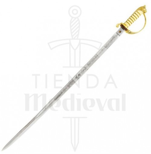 Sable De Oficial De La Marina Real Brit&aacute;nica - Sables Brit&aacute;nicos