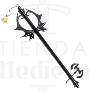 Espada Llave Kingdom Hearts Halloween En Metal