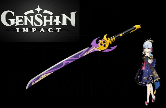 Espada Decorativa Mistsplitter Reforged Genshin Impact