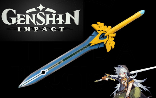 Espada Decorativa Skyward Genshin Impact