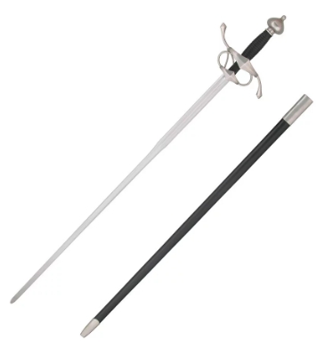 Espada de lazo para entrenamientos de Paul Chen siglos XVI XVII