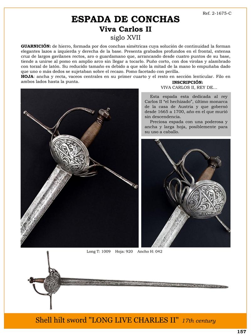 ESPADA DE CONCHAS VIVA CARLOS II siglo XVII.jpg 1741475368
