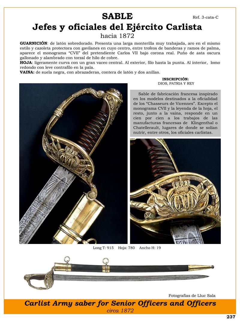 Sable de fabricacion francesa inspirado en los modelos destinados a la oficialidad de los Chasseurs de Vicennes.jpg 1743160267